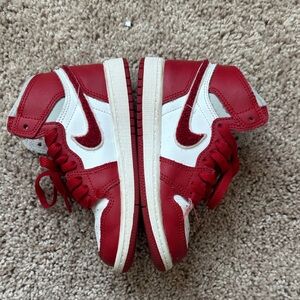 Jordan Kids Sneakers Red and White